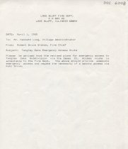 Letter to Kenneth Long from Robert Graham